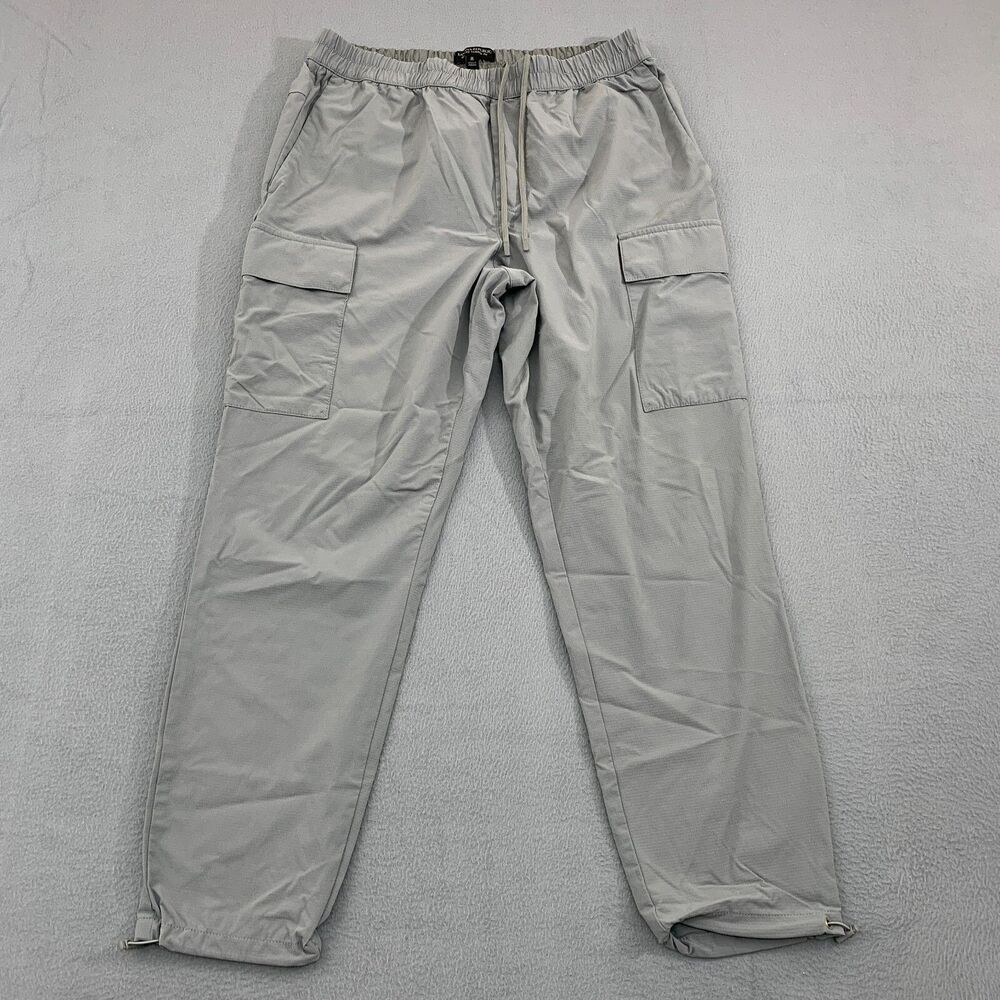 Banana Republic Pants Mens Medium Relaxed Tapered Adjustable Leg Cargo Rip Stop